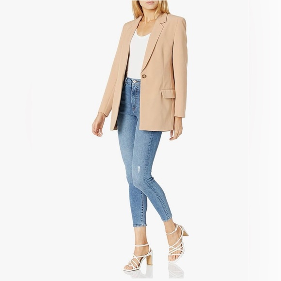 NEW The Drop Women's Blake Long Blazer XL - Picture 6 of 7